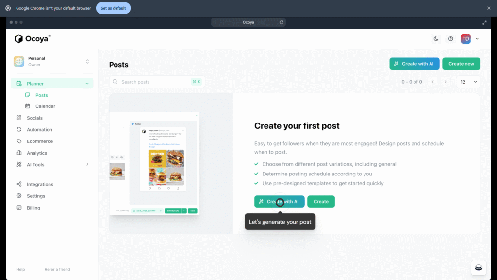 Ocoya Review (2025)   Screenshot of Ocoya’s team dashboard or member management interface
