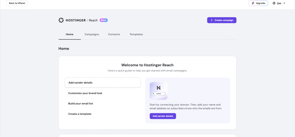 Best Email Marketing Tools by Hostinger for Beginners Review 2025